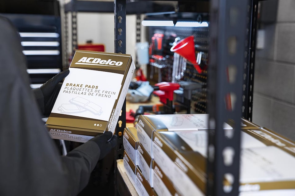 Plaquettes de frein Or d’ACDelco
